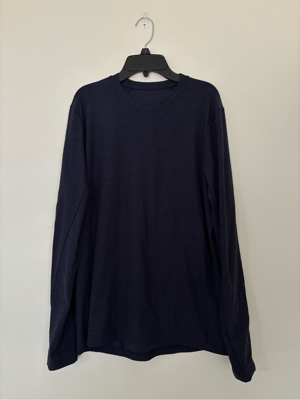 Lululemon men’s navy long sleeve shirt soft lightweight winter